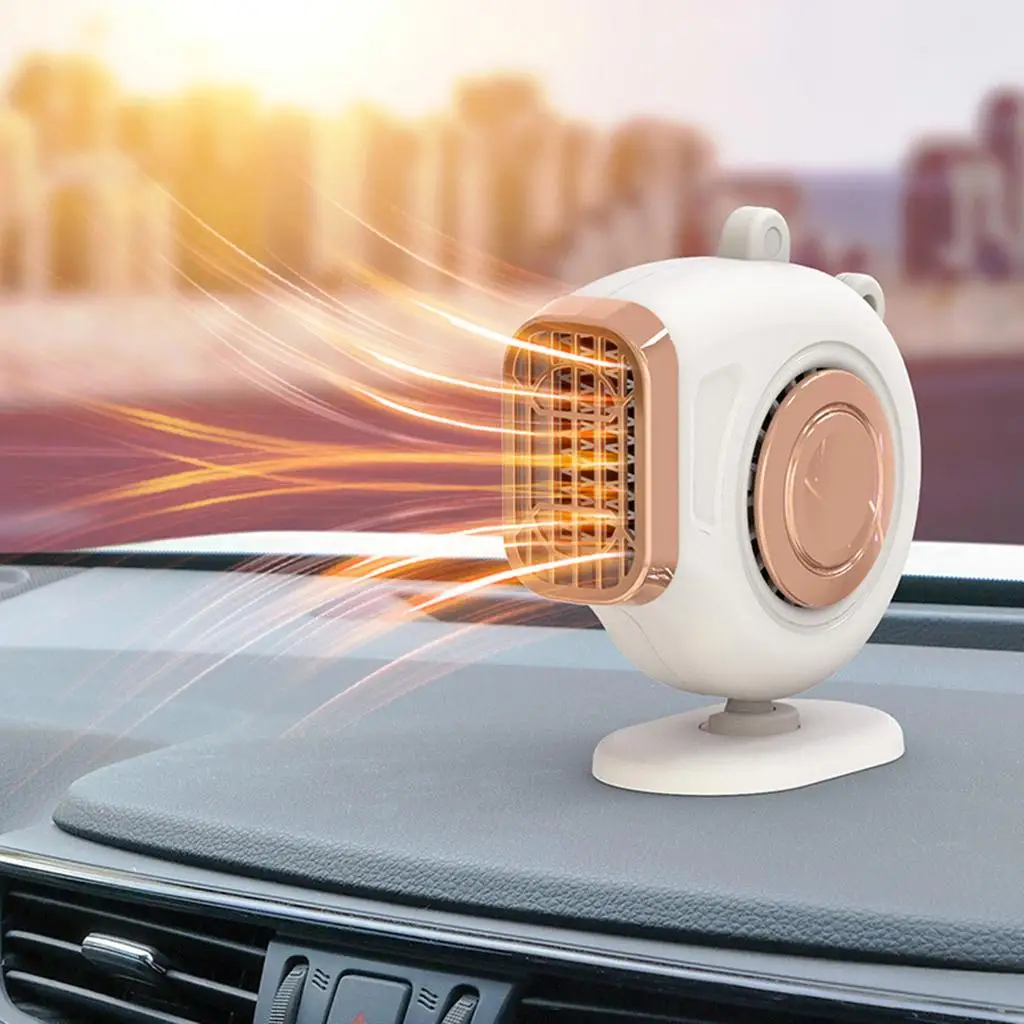 3 in 1 Car Heater Defroster Defogger Air Heating Fan Fit for Winter