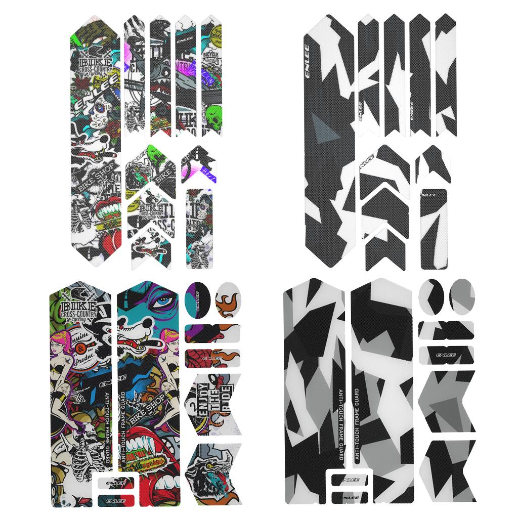 for Tape Mountain Bike Protective Stickers Set High