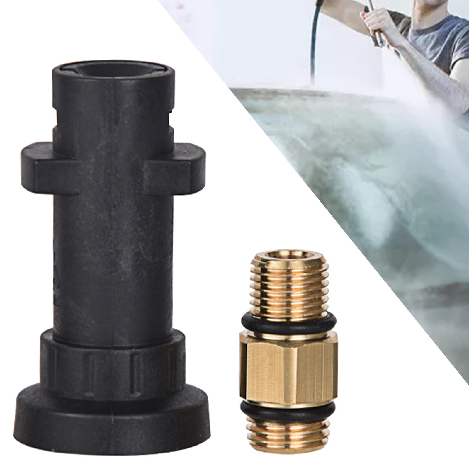 High Pressure Washer Adapter Quick Release for Connector for Pressure Washer Gun Foam Lance