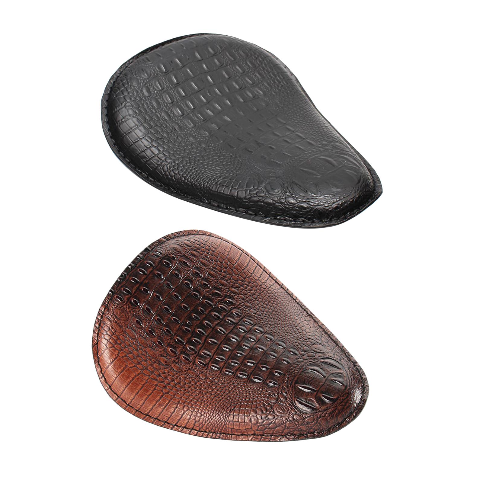 Motorcycle  Seat for    Custom Chopper Bobber Saddle Seat Brown