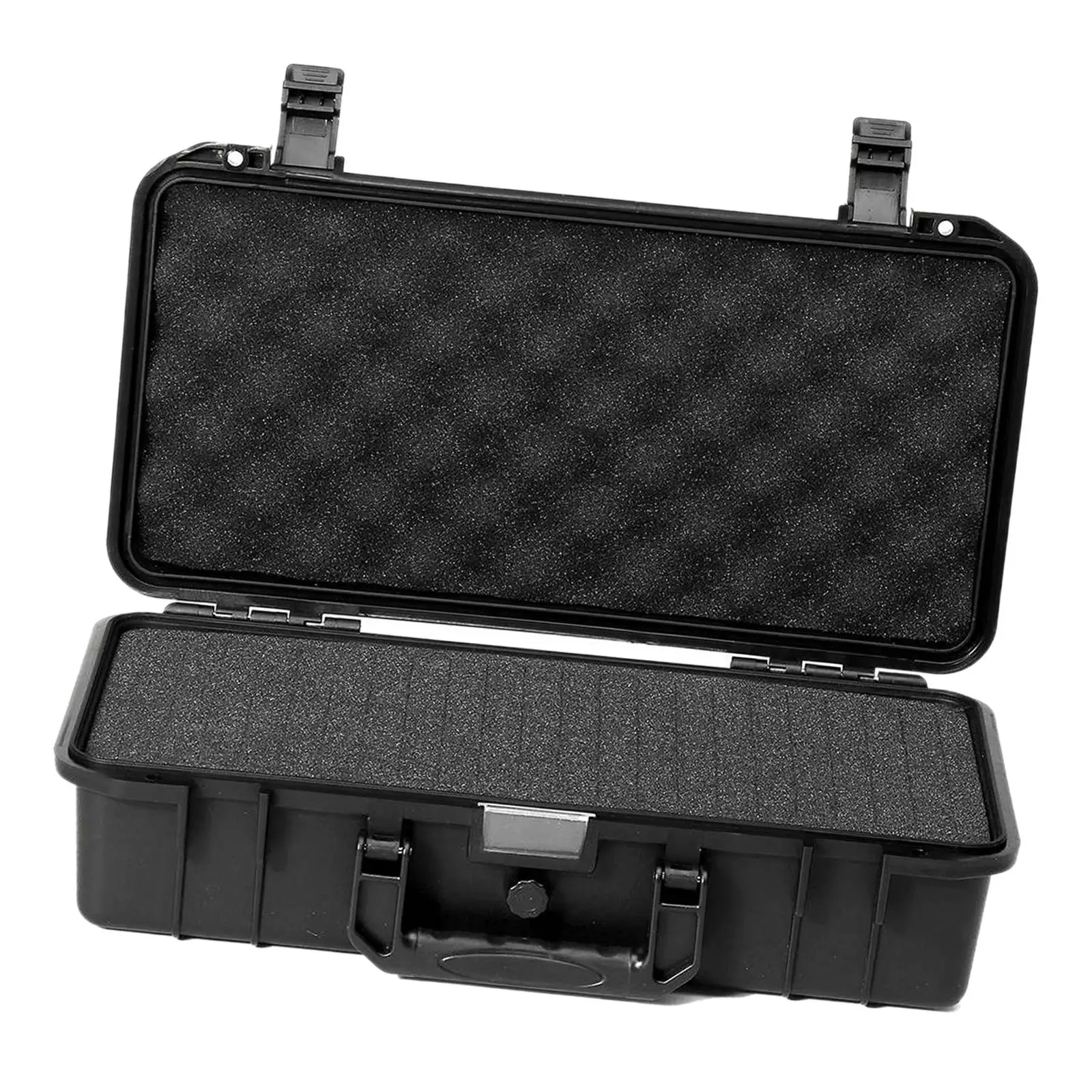 Portable Protective Toolbox Wear-Resistant Lockable Plastic with Sponge Sealed Shockproof Lightweight Storage Box for Hone