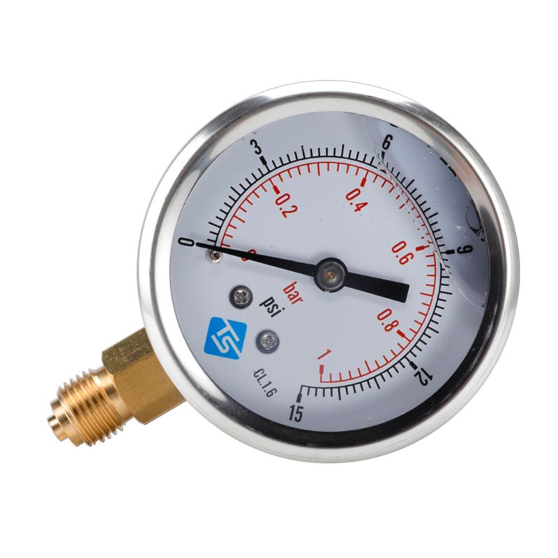 Description Picture 5 of itemGLYCERINE FILLED PRESSURE VACUUM COMPOUND GAUGES 68mm DIAL VAC to 10000 PSI BTM Drop Ship