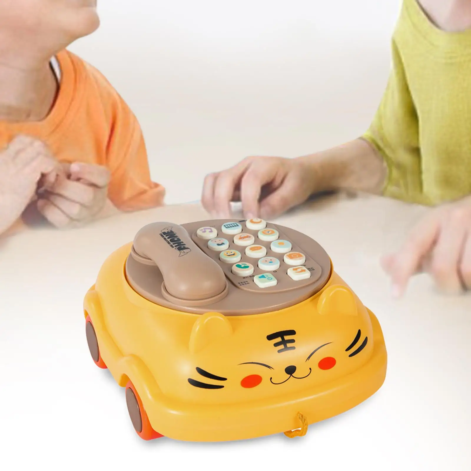 Baby Toy Phone Pretend Phone Baby Musical Toy Parent Child Interactive Toy for 3 Years Old Girl Creative Gift Boy Children