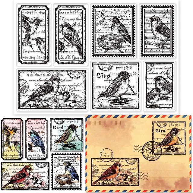 On-Airstore World Travel Ship Compass Map Clear Stamps For Card Making Decoration DIY Scrapbooking, Transparent Rubber Seal Stamps For Photo Card