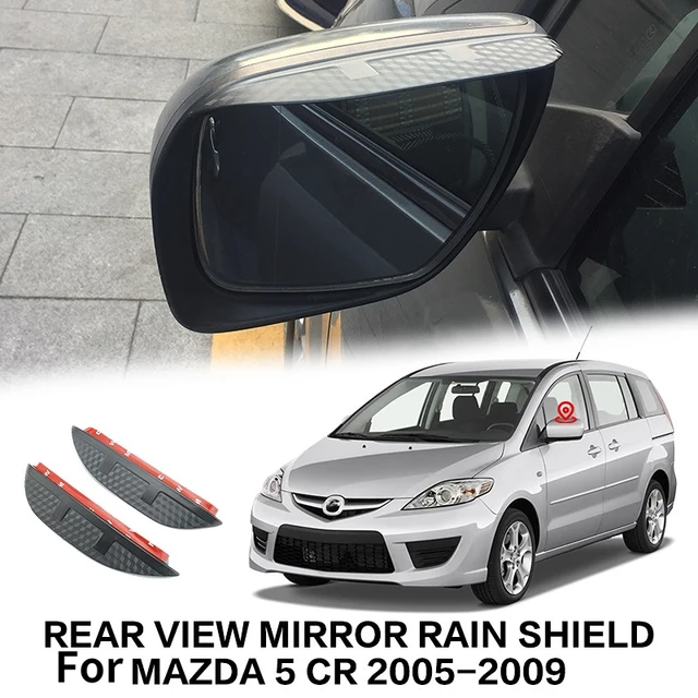Auto Fenster Visiere für Mazda Premacy Mazda5 2011 ~ 2018 Mazda 5 Zubehör  4x Windabweiser Regen Augenbraue Guards Auto markise Trim - AliExpress