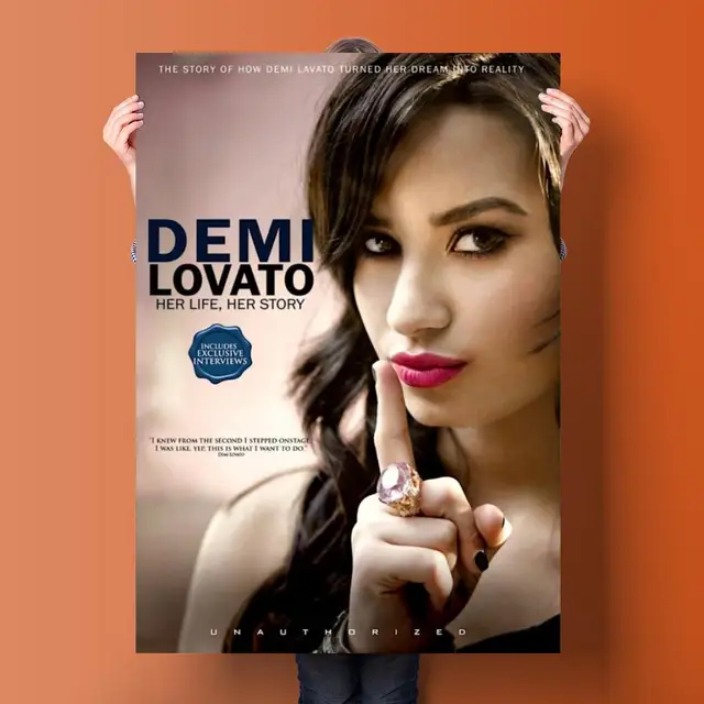  Demi Lovato Demi Poster Canvas Poster Bedroom Decoration  Landscape Office Valentine's Birthday Gift Unframe-style20x30inch(50x75cm):  Posters & Prints
