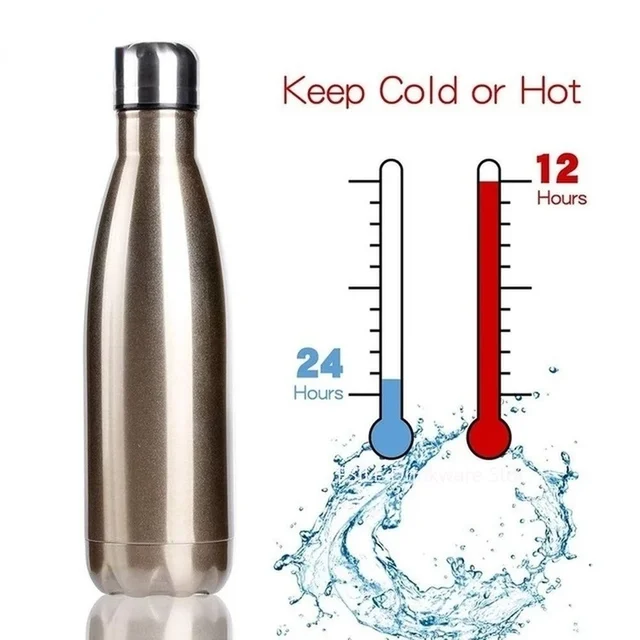 1000ml Big Volume Keeps Cold Double Wall Stainless Steel Insulated Sports Thermos  Water Bottle For Summer Travel Flask - Vacuum Flasks & Thermoses -  AliExpress
