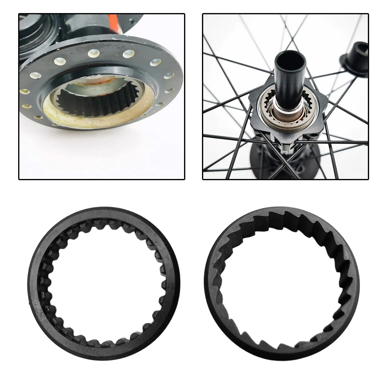 Bicycle Hub Ring Bike Hub Ratchet Ring for DT Swiss 240 /350/1700/1600/1501/1900/1800 Disc Ring Nut M34x1mm Bike Repair Part