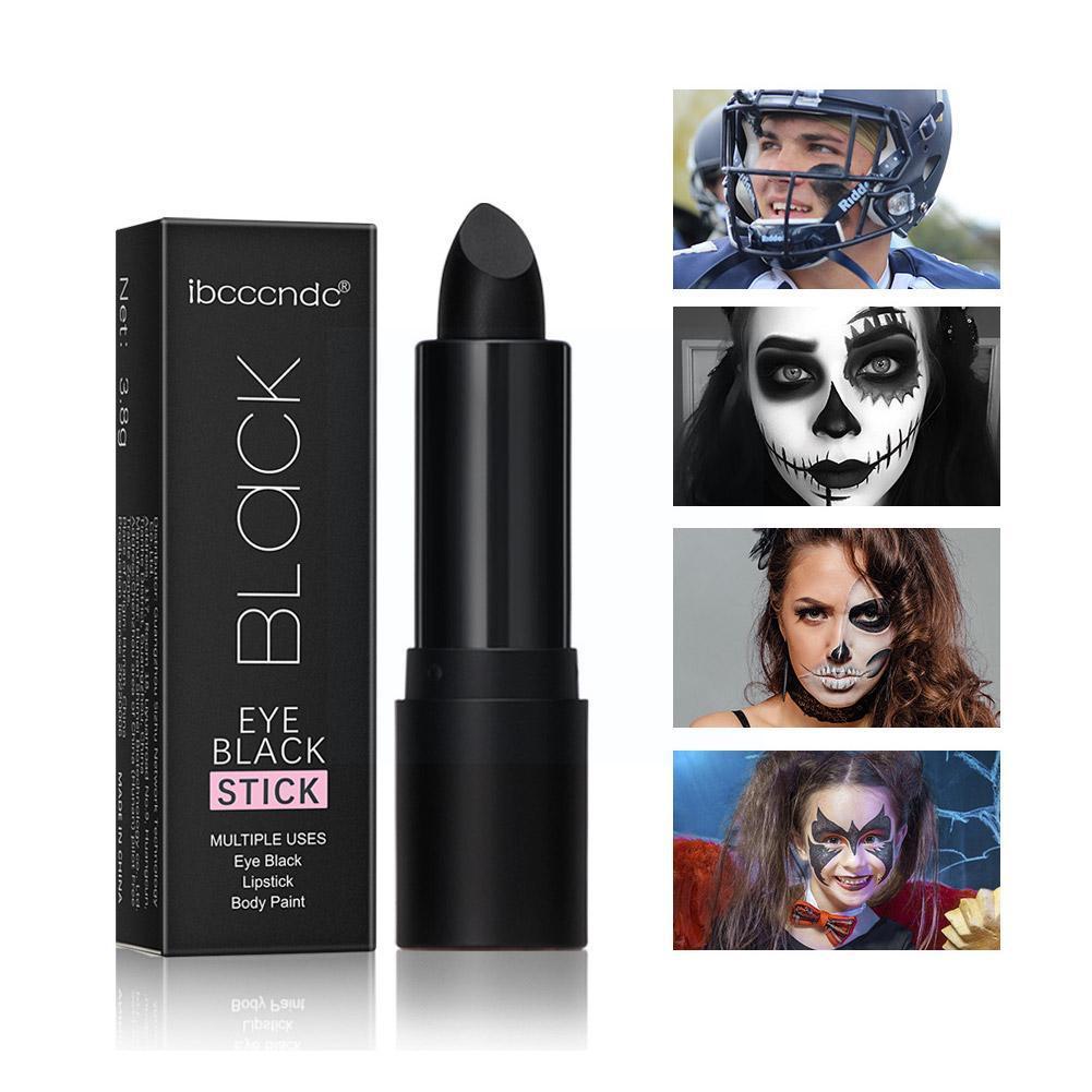 Best of Black Eye Face Body Paint Stick Cream Eyeblack Tube Black Body Painting Blendable Sticks For Halloween Cosplay Joker Makeup E7C8 Reviews & Tips