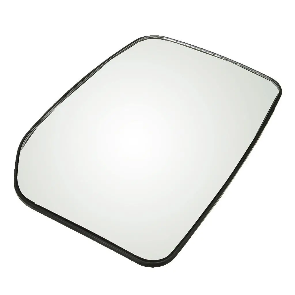 Left Rear Side Heating Wing Mirror White Glass for Transport