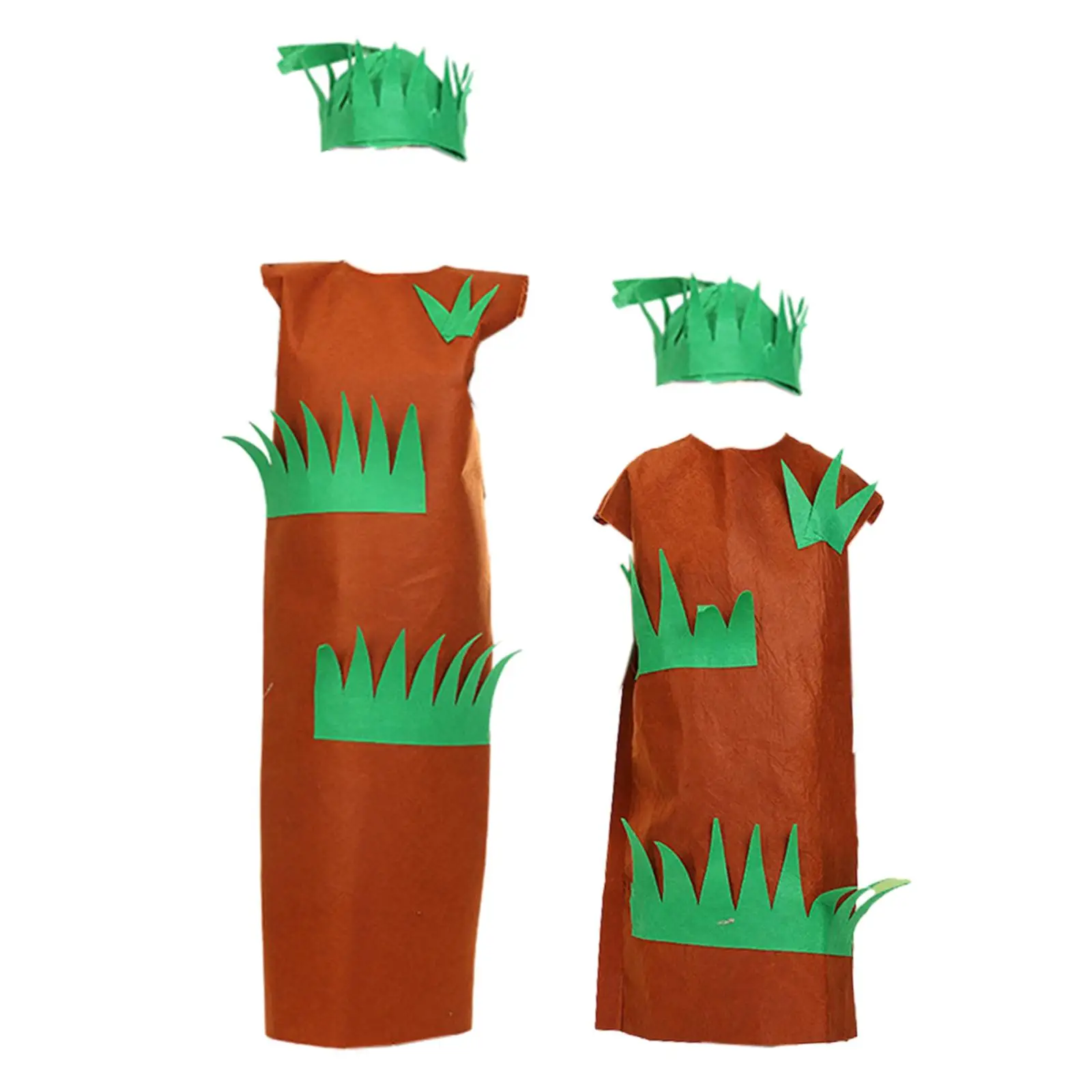 Grass Cosplay Costume Headdress Accessories Halloween Suit Dress for Themed Party Role Play Carnivals Holidays Stage Performance