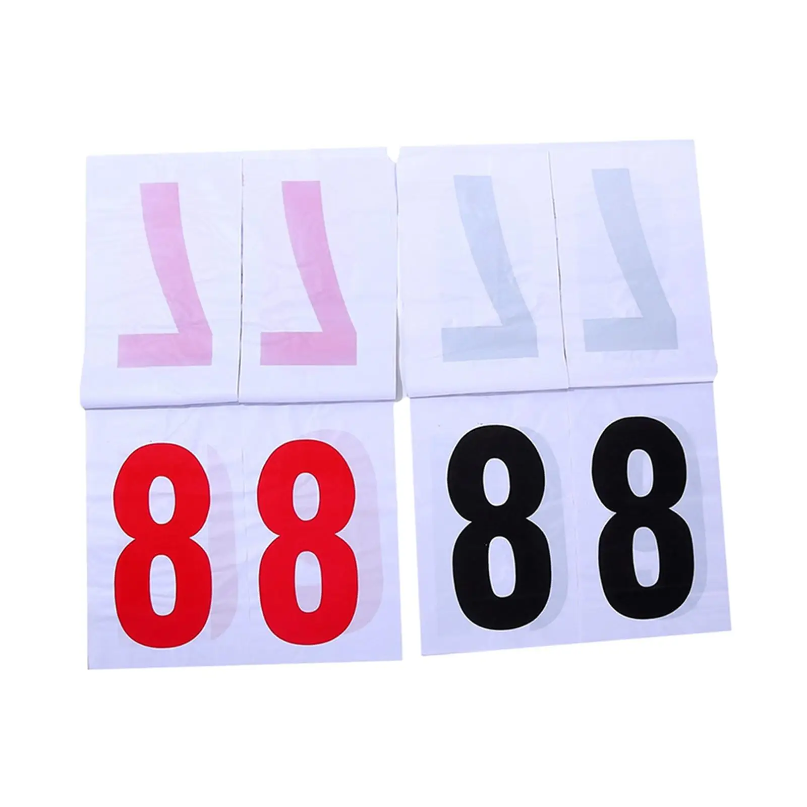 Scoreboard 16.4in*16.4in Hanging 2 digits for Soccer Indoor Outdoor Pingpong