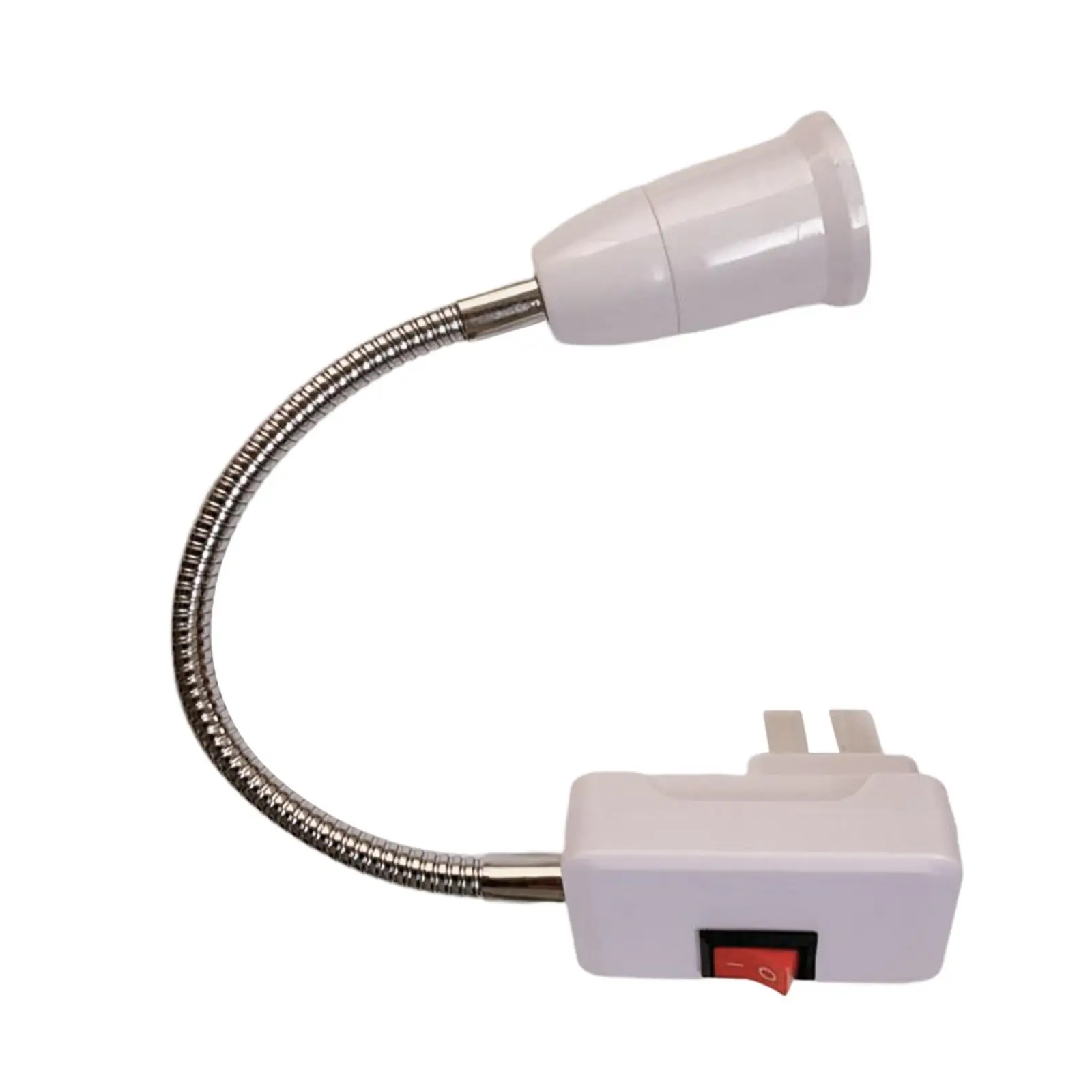 E27 Flexible Switch LED Light Lamp Bulb Holder Socket Converter AU Plug