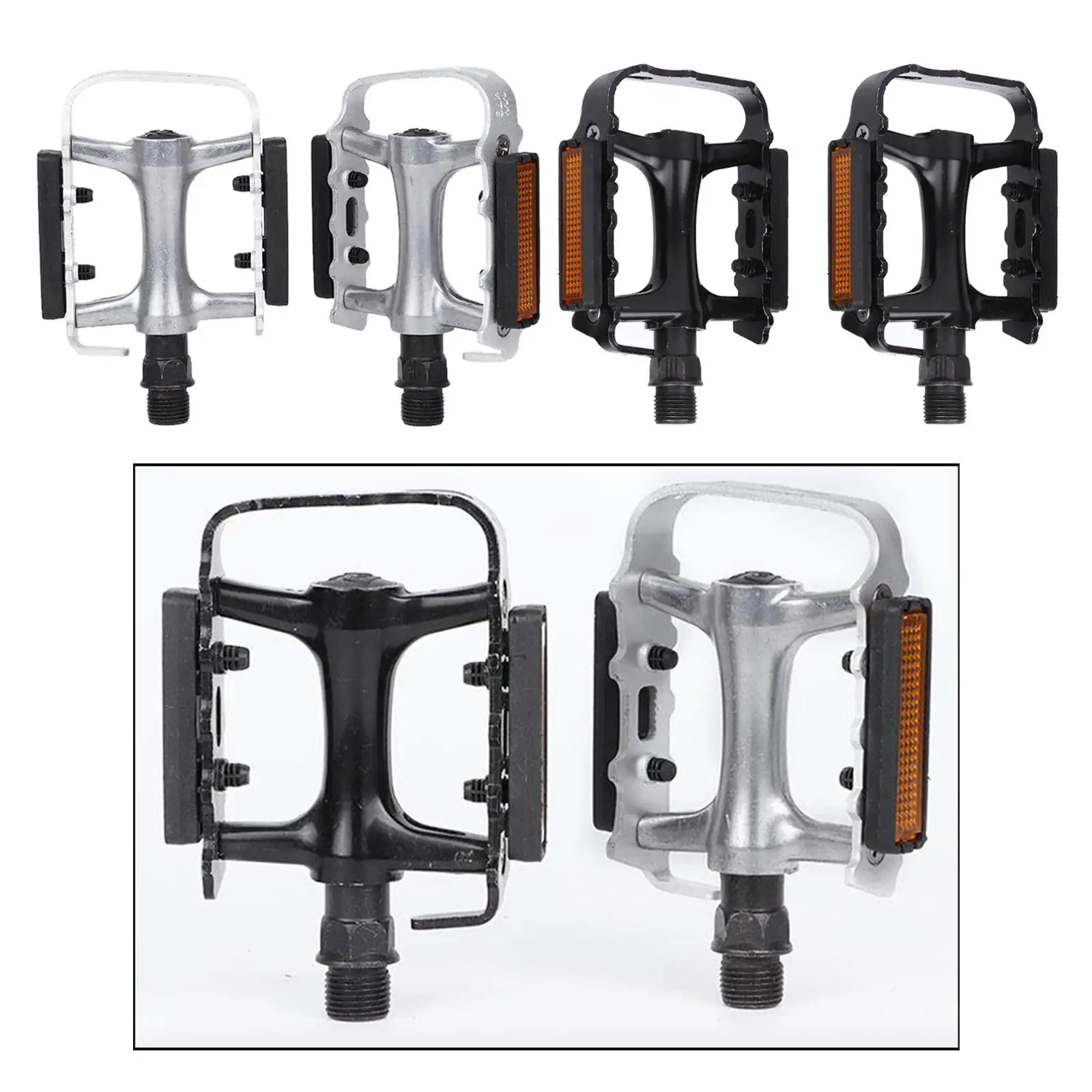 Road Mountain Biking Platform Cycling Pedals Sealed Bearings Ultralight