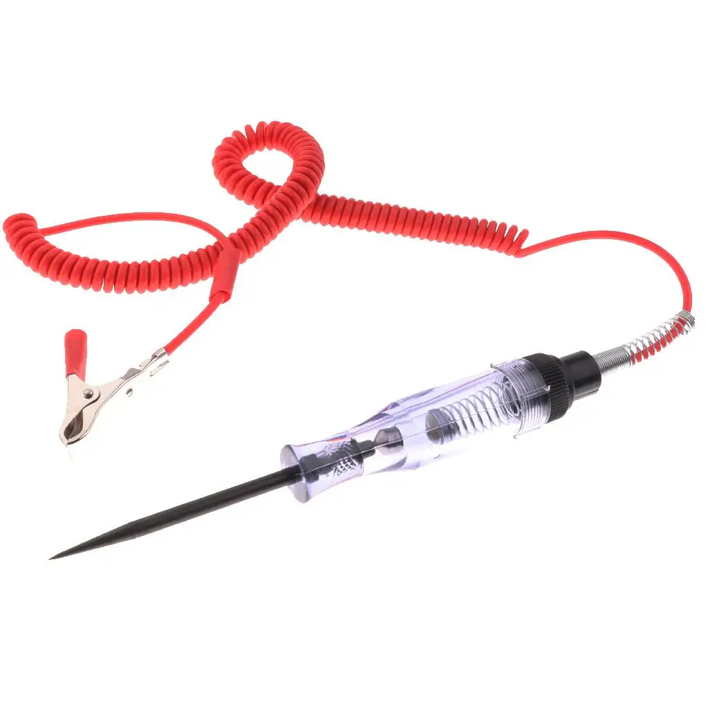 High Long Probe Test Light Car Voltage Circuit Tester 12V 6V Quickly check automotive headlights