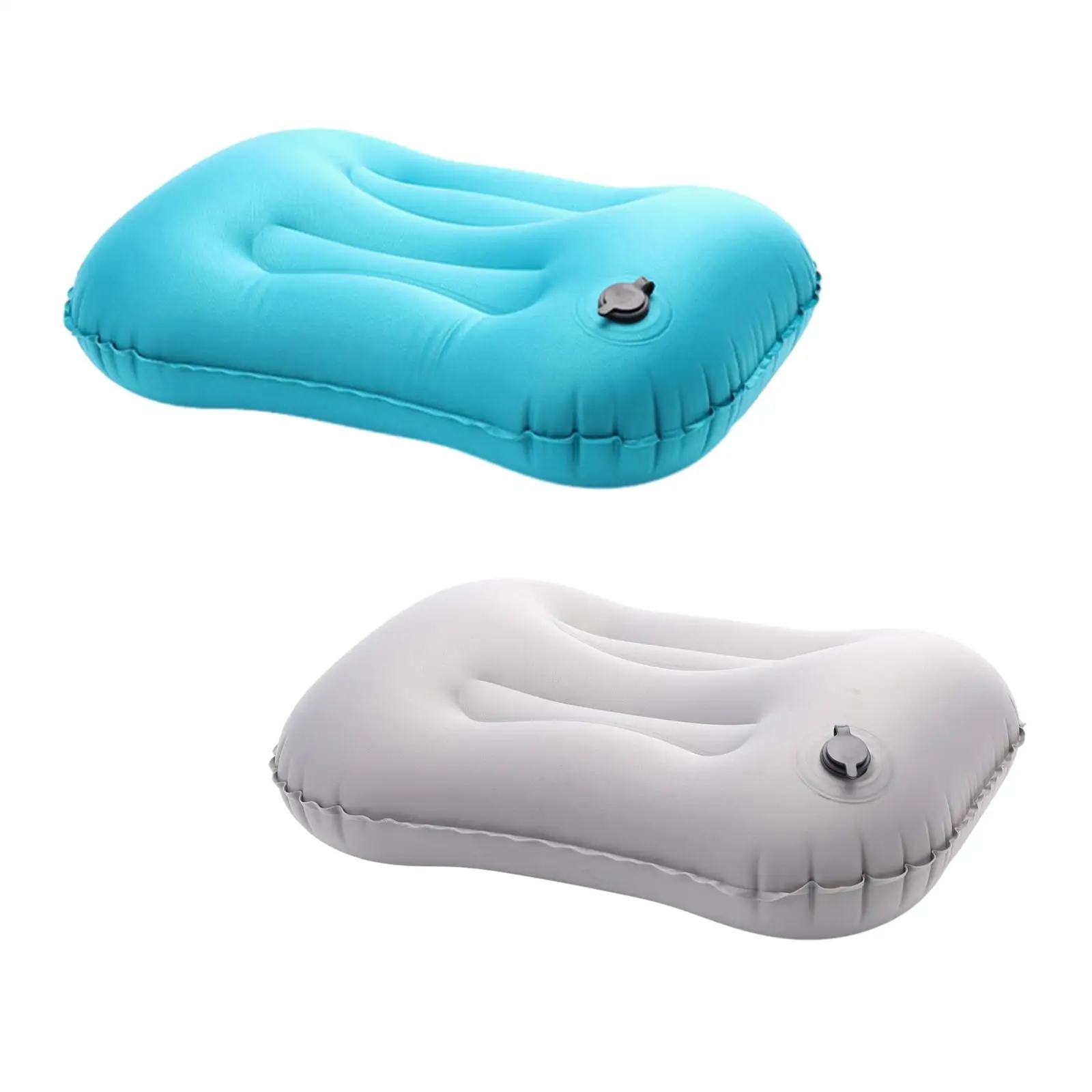 Inflatable Camping Pillow Plane Air Pillow for Neck Support Cushion Travel Pillow for Backpacking Hiking Hammock Traveling Beach