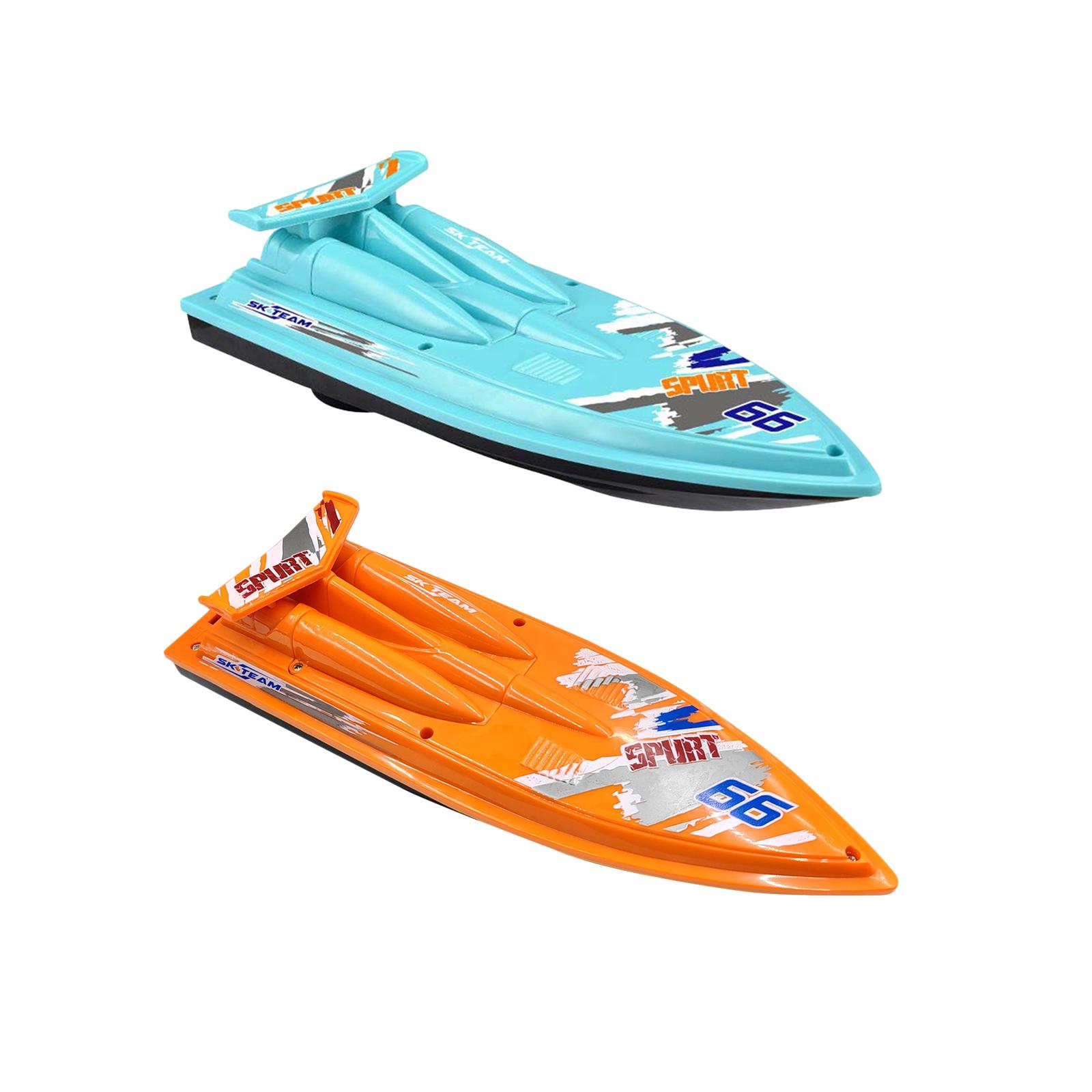 Bath Boat Toy Water Toy Water Playing Fun Bathtub Bath Toy Floating Boat Bath Toy Speed Boat for Kids Birthday Gift Party Favors