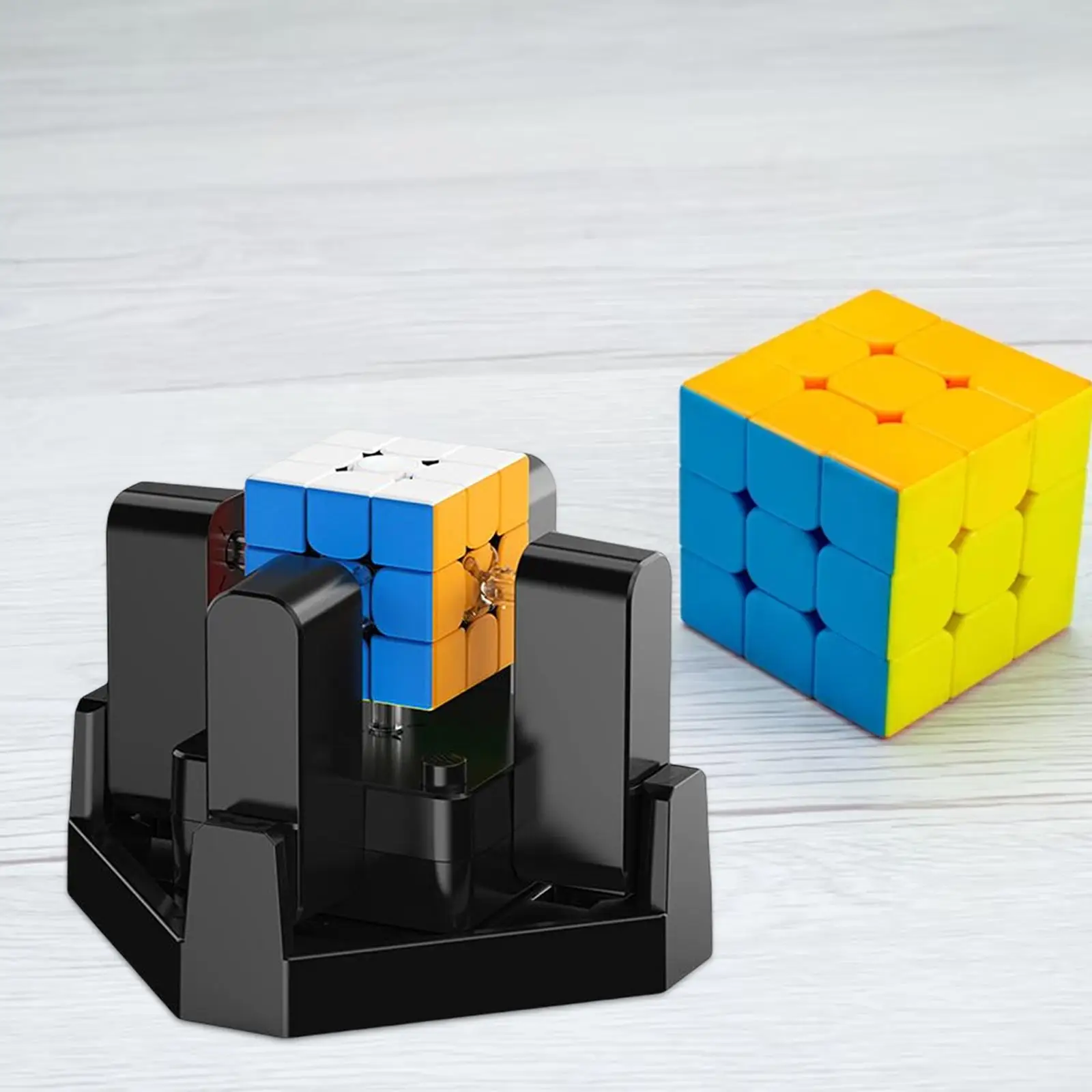 Automatic Puzzle Scrambler Bluetooth Connectivity User Friendly Design