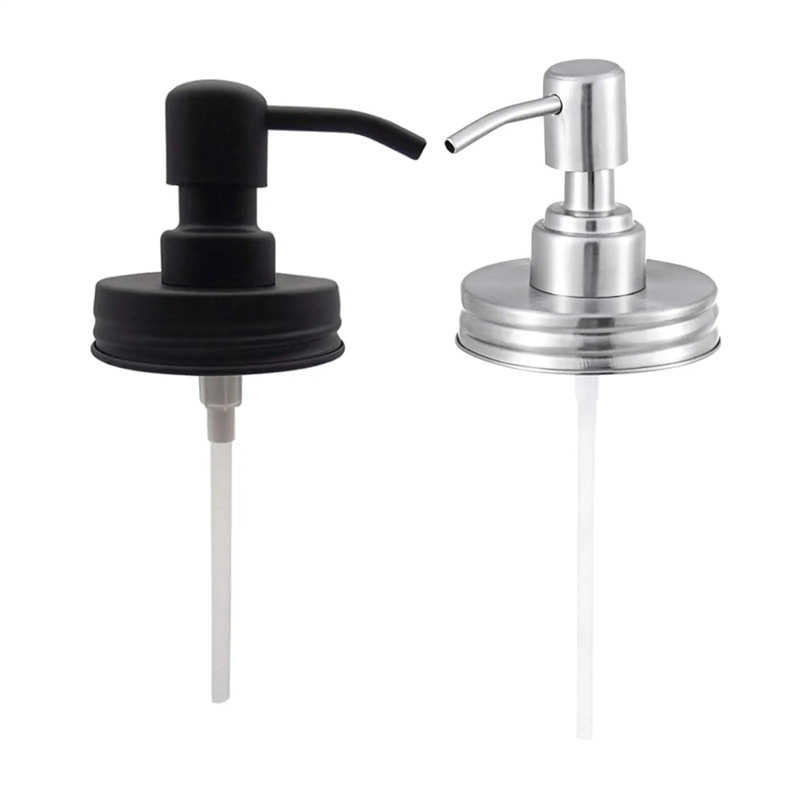 Stainless Steel, Soap Pump Nozzle Head, Lotion Dispenser Pump Head, for Lotion Dispenser Neck Size Liquid Dispenser Kitchen Sink