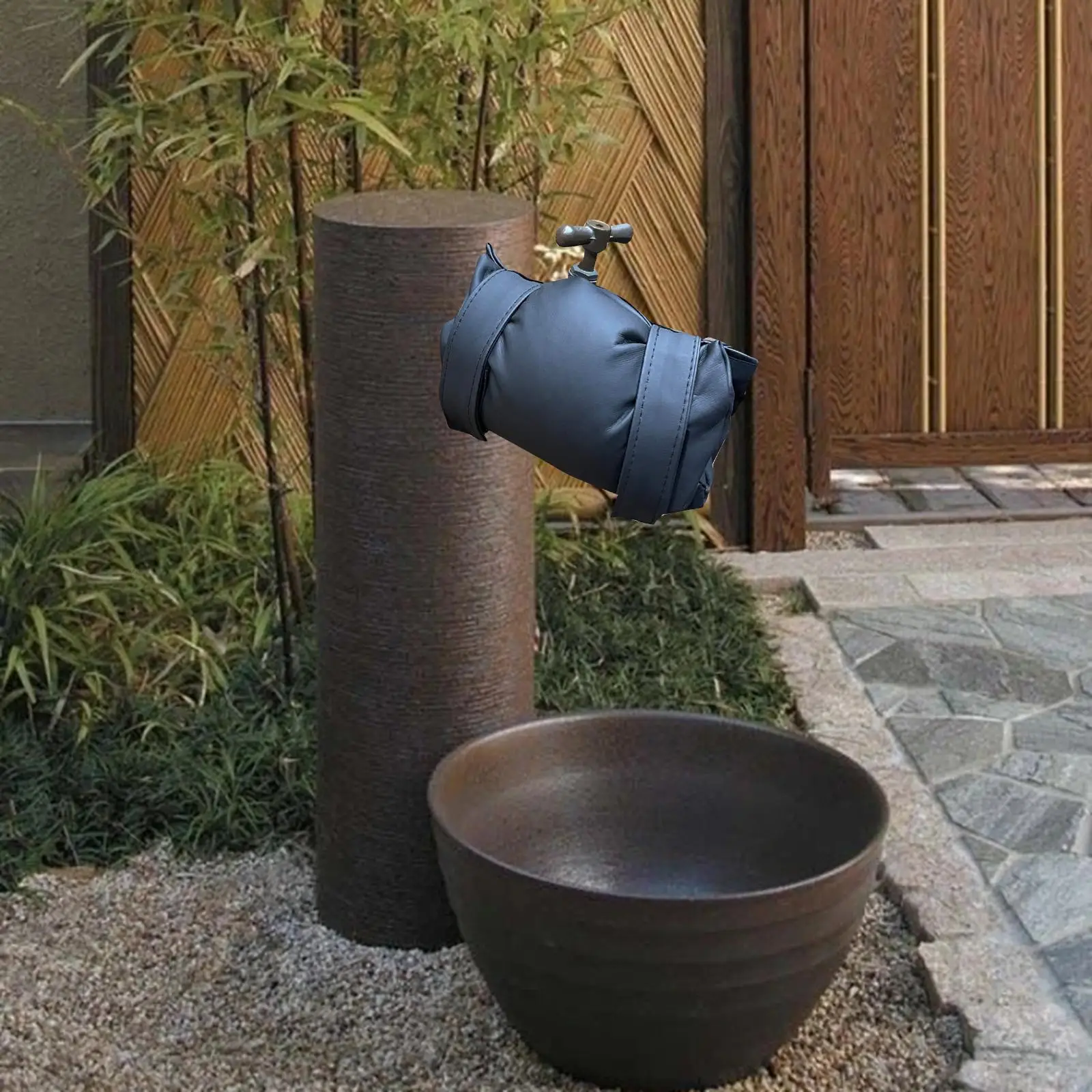 Outdoor Faucet Cover Sun Protection Faucet Protector for Yard Wall Lawn