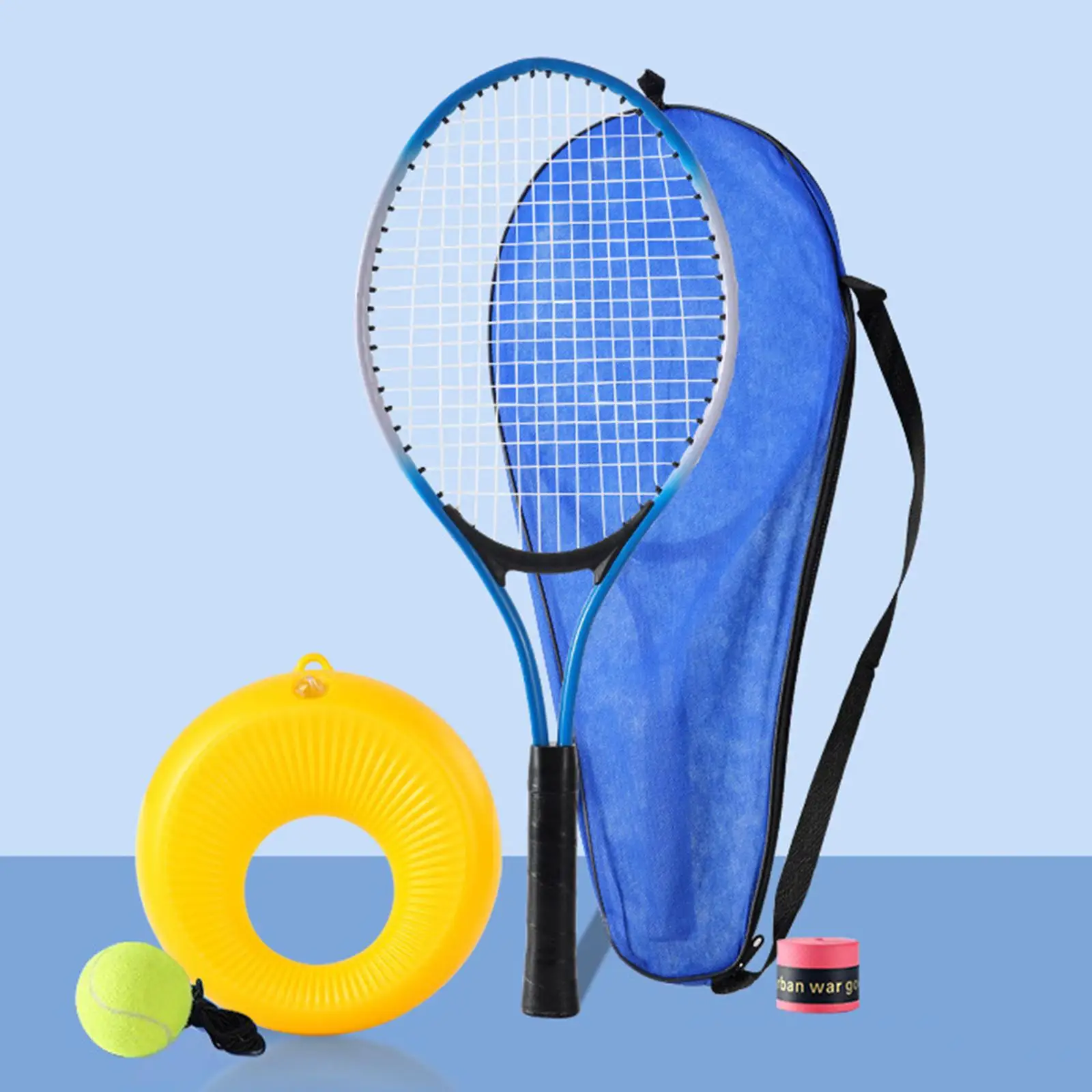 Self Practice Tennis Racket Single Player Portable Professionals Exercise Tennis Return Set Solo Training Tennis Trainer Return