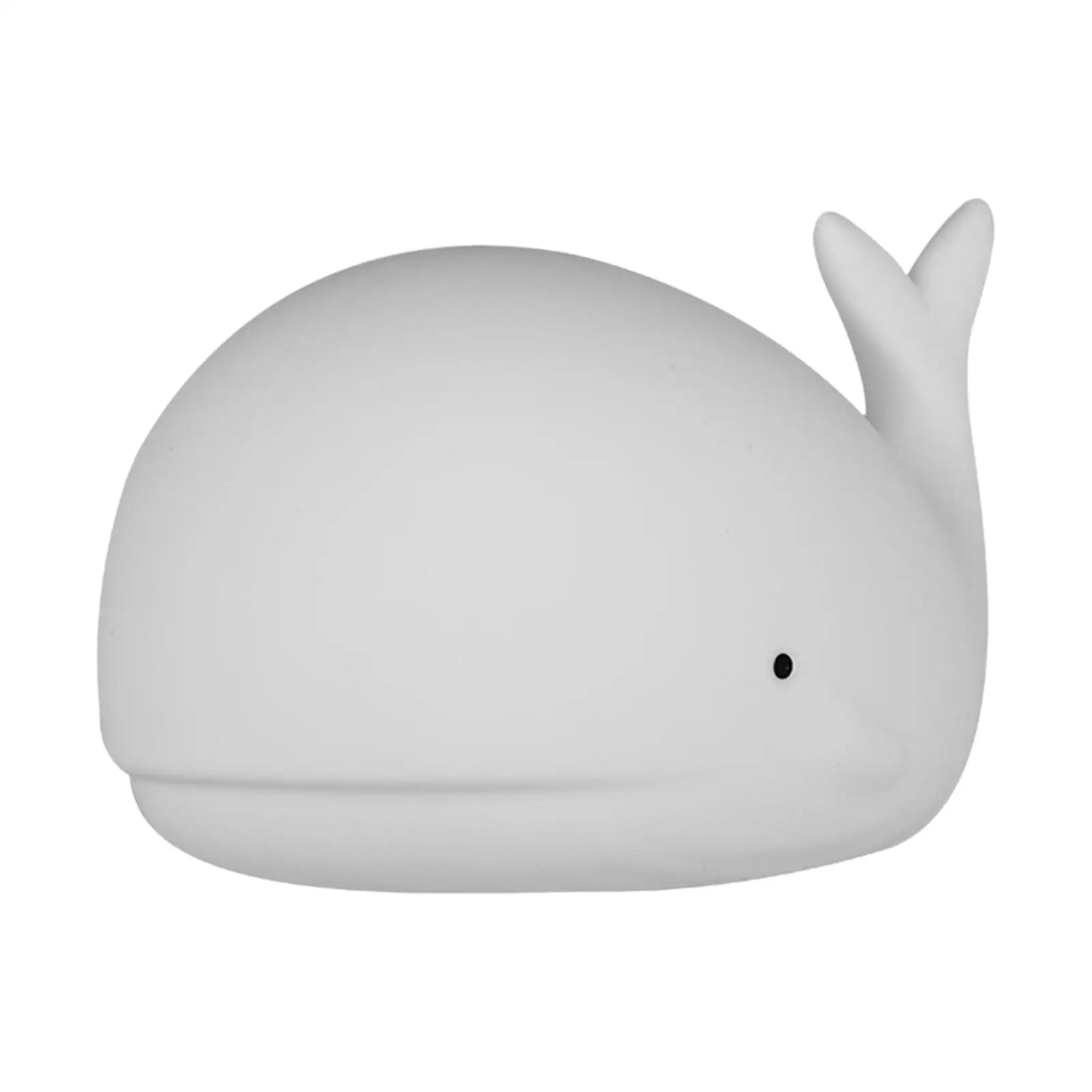 Cute Whale Night Light for Kids Tap Control Portable Lamps Silicone Rechargeable Desk Lamp for Toddler Boys Nursery Baby Bedside