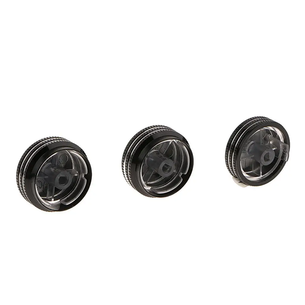3pcs Air Conditioning AC Panel Control Switch Knob For 2006-2014 