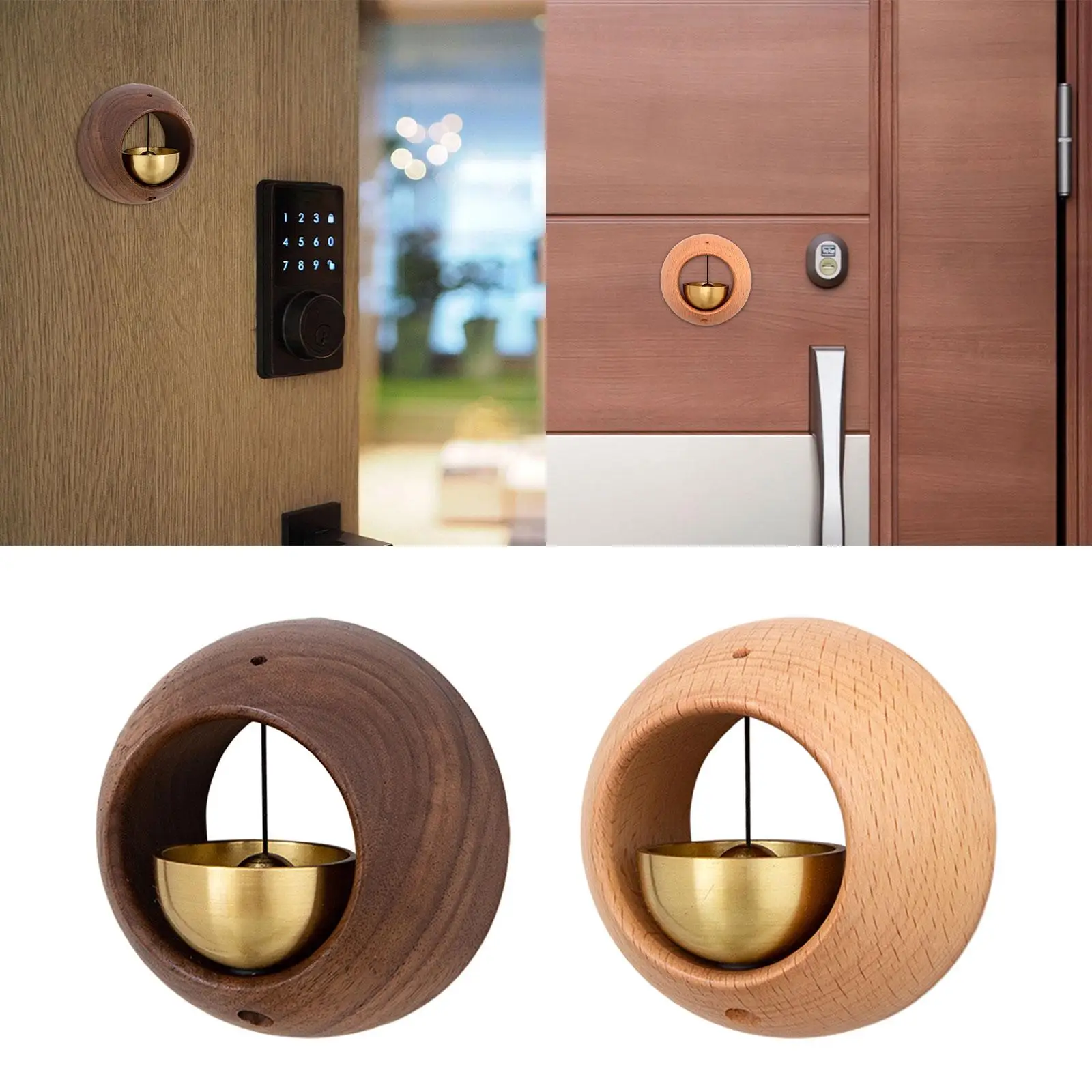 Shopkeepers Bell for Door Opening Small Doorbell for Home Fridge Front Door