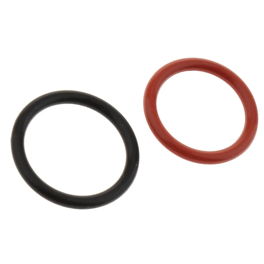 2PCS Power Steering Pump Rubber Inlet & Outlet O-Ring Seals for Honda 