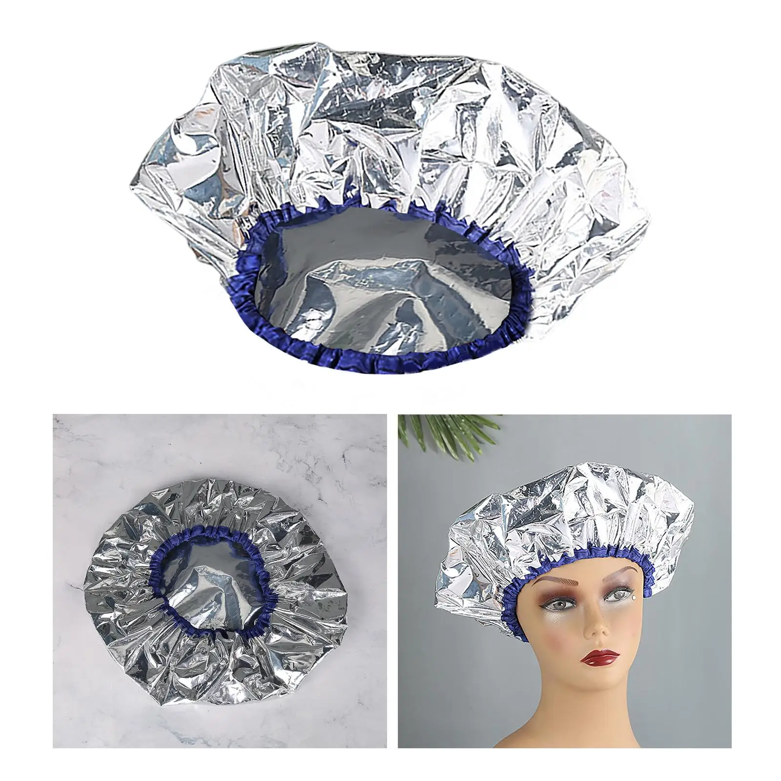 10 Pieces Shower Caps Professional Deep Conditioning Waterproof for Home Hair Salon
