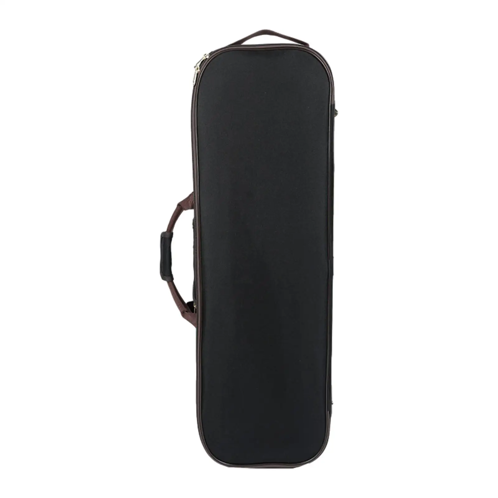 Violin Case Lightweight Portable with Hygrometer Oblong Violin Hard Bag