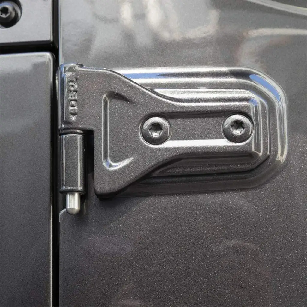 8x Door Hinge Pin Bolts Guides Liners for Jeep Wrangler JK Jku JL 2007-2019