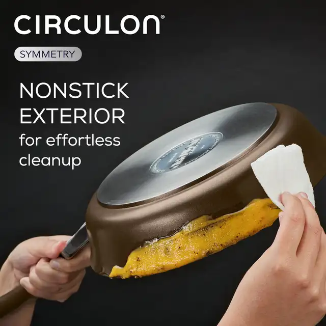 Circulon Nonstick Bakeware 10 Piece Bakeware Set, Chocolate Brown -  AliExpress