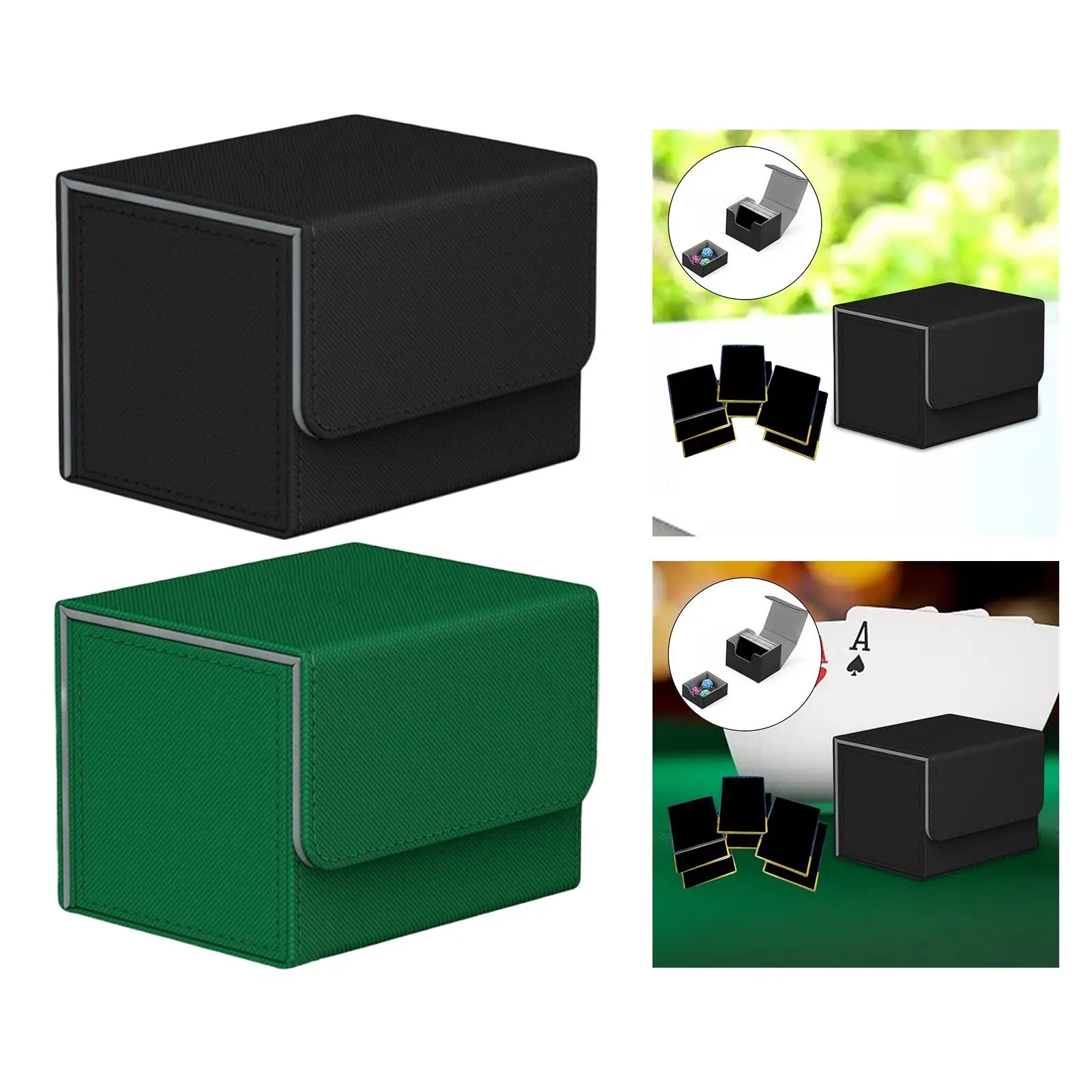 Card Deck Box Organizer Storage Holder/ Standard Container Display Game Card