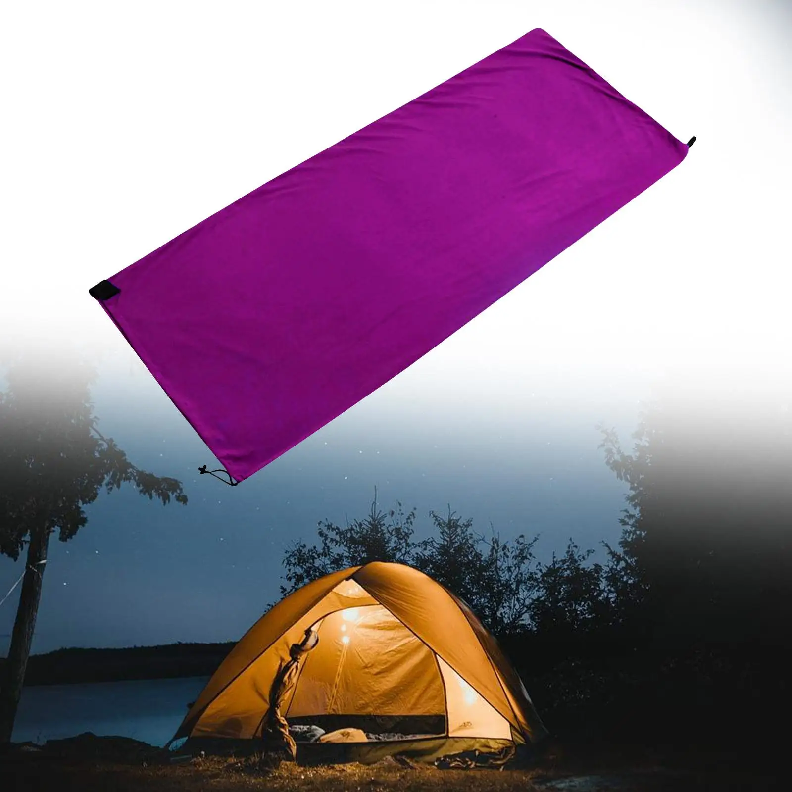 Sleeping Bag Liner Sleep Sheet Camping Blanket Practical Sturdy 180cm Length