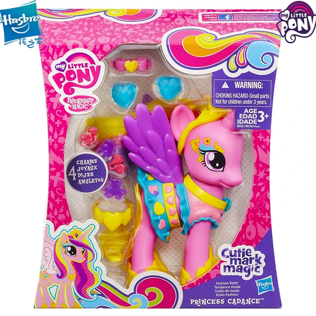 Figuras dos desenhos animados Hasbro de My Little Pony, Meet the Mane 6,  Twilight Sparkle Pinkie Pie, Série Rarity Fluttershy, Presentes infantis -  AliExpress