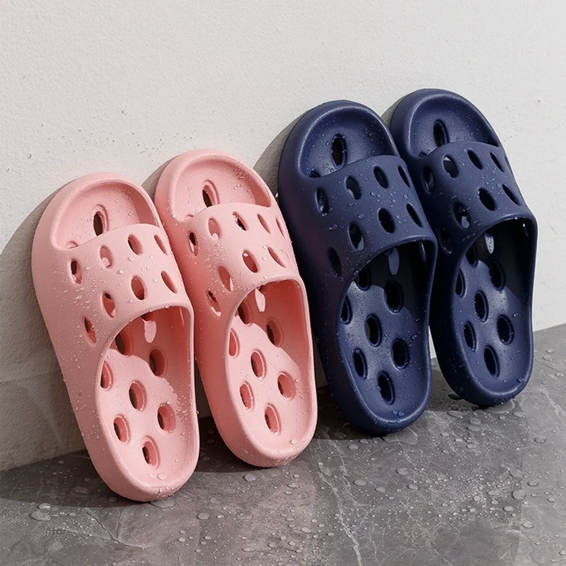 Title 21, Summer Men Shower Slippers Slides Bathroom Leak...