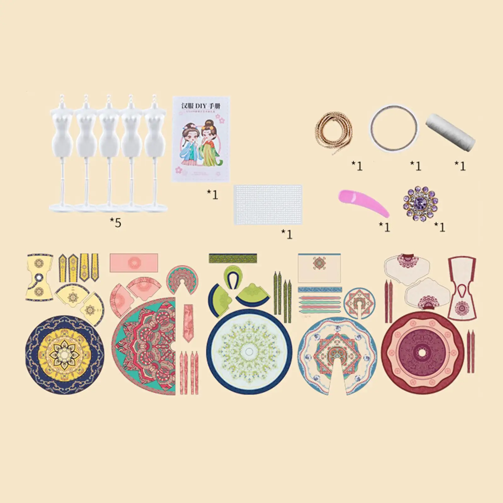 Fashion Design Crafts Kits Creativity DIY Arts and Crafts for Girls Children