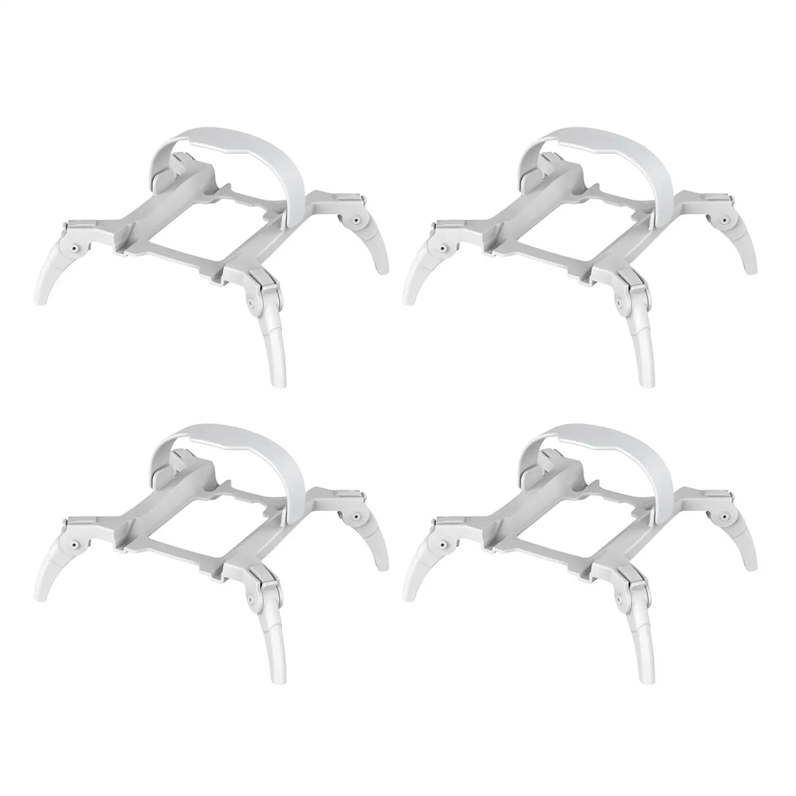 4x RC Foldable Landing Gear Support Legs Extender Protective Quick Release Height Extender for RC Airplane Replacement Parts