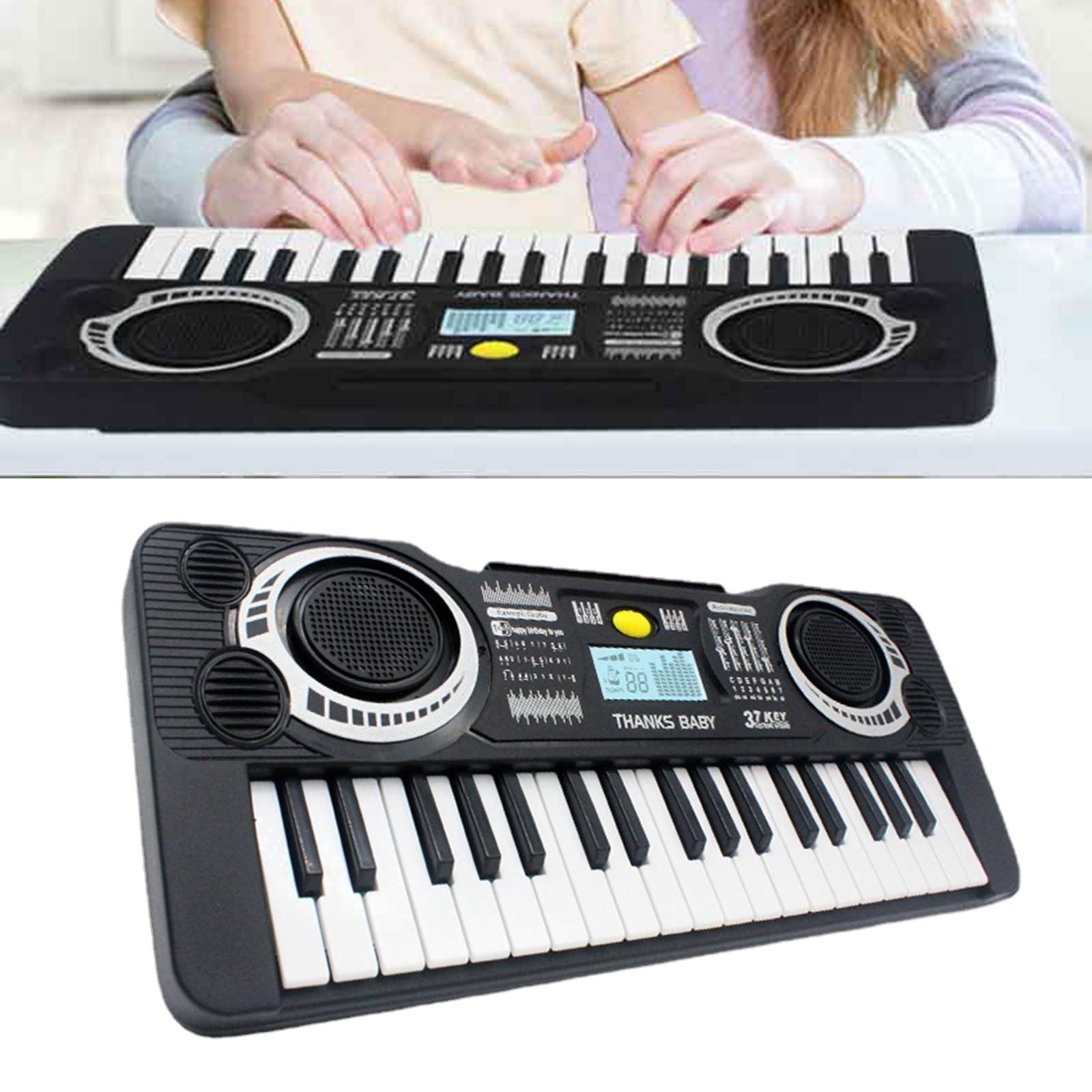 37 Keys Electronic Keyboard Musical Instruments for Adults  Kids