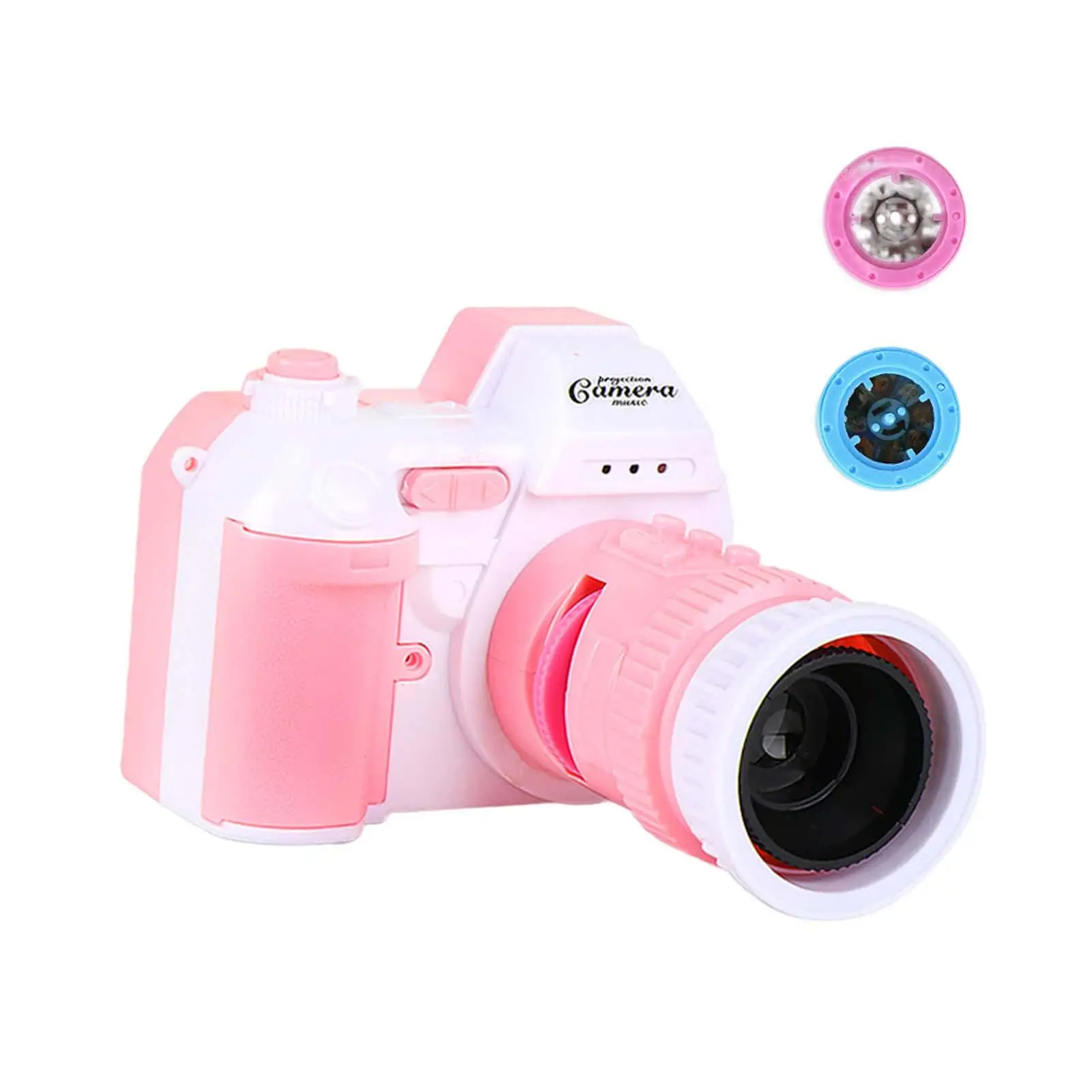 Mini Projection Camera Toy with Light and Sounds Educational Toy for Children