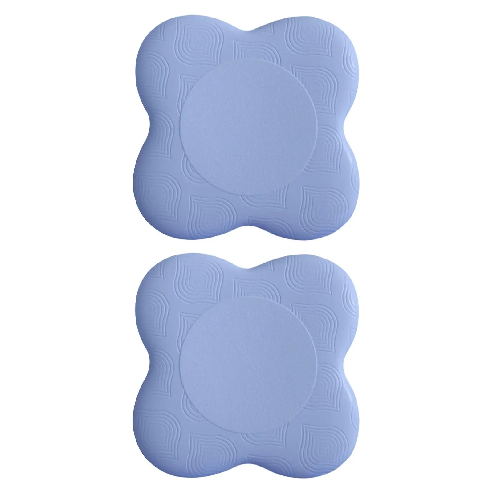 2x Yoga Knee Pads Lightweight Soft Exercise Workout Knee Pad Balance Cushion Yoga Pad for Ankle Knee Workout Balance Gym