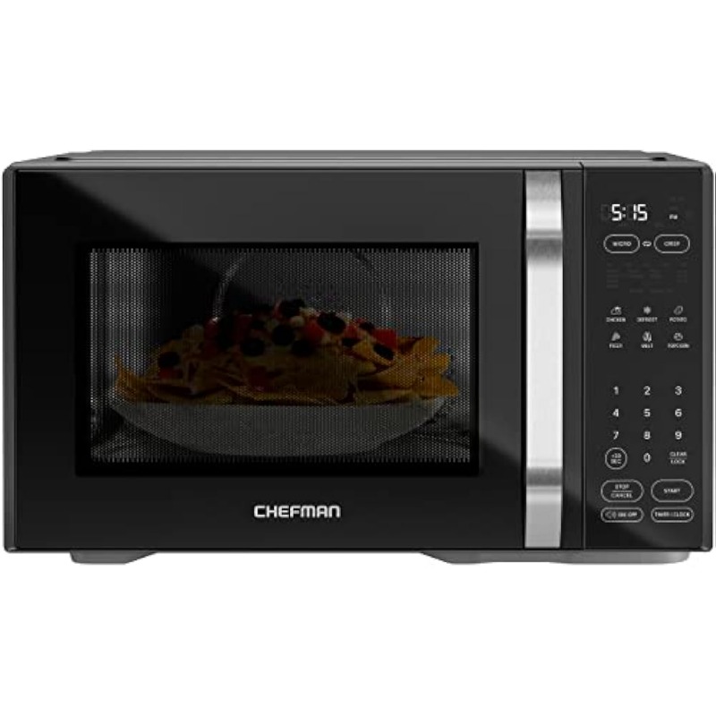 Title 2, MicroCrisp Countertop Digital Microwave Oven, U...