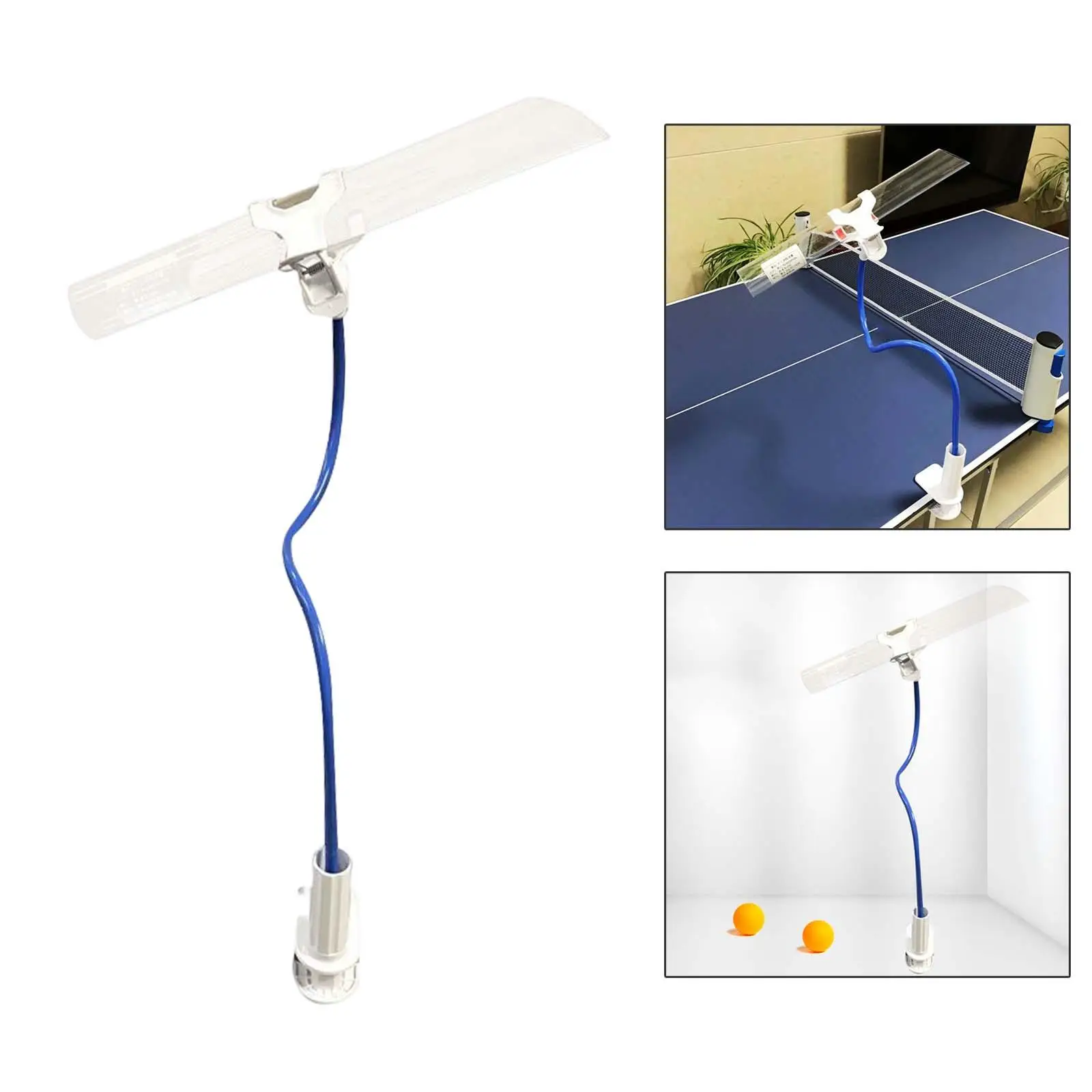 with Tube Table Tennis Training Tool Clamp Fixed    Ball Machine