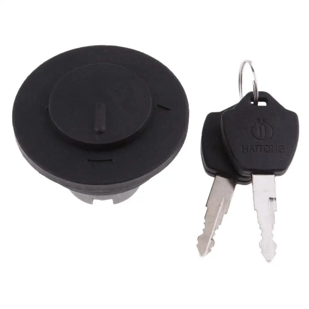 2X Iron Fuel Gas Tank   Cover with Keys for Scooter B08 B09 Lance Charming