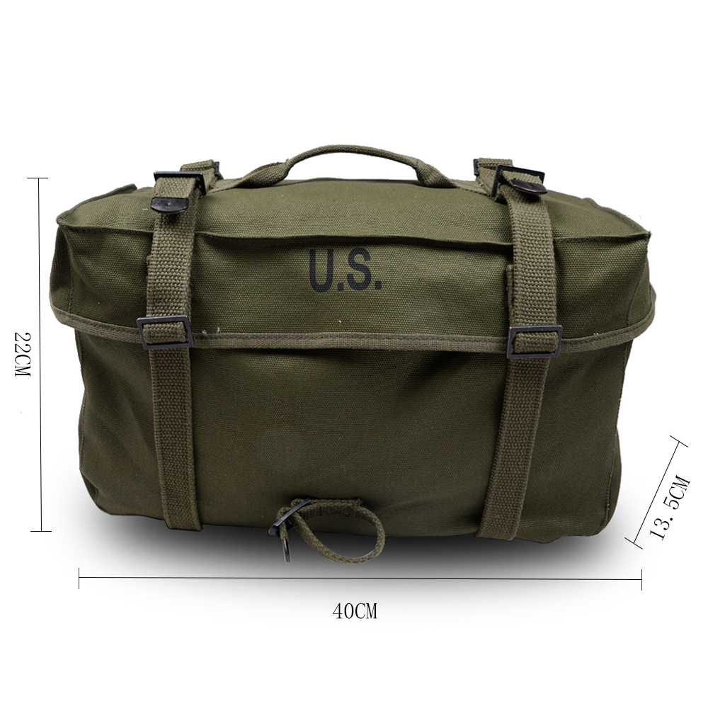 Fermetures à boucles du sac M1945 vintage