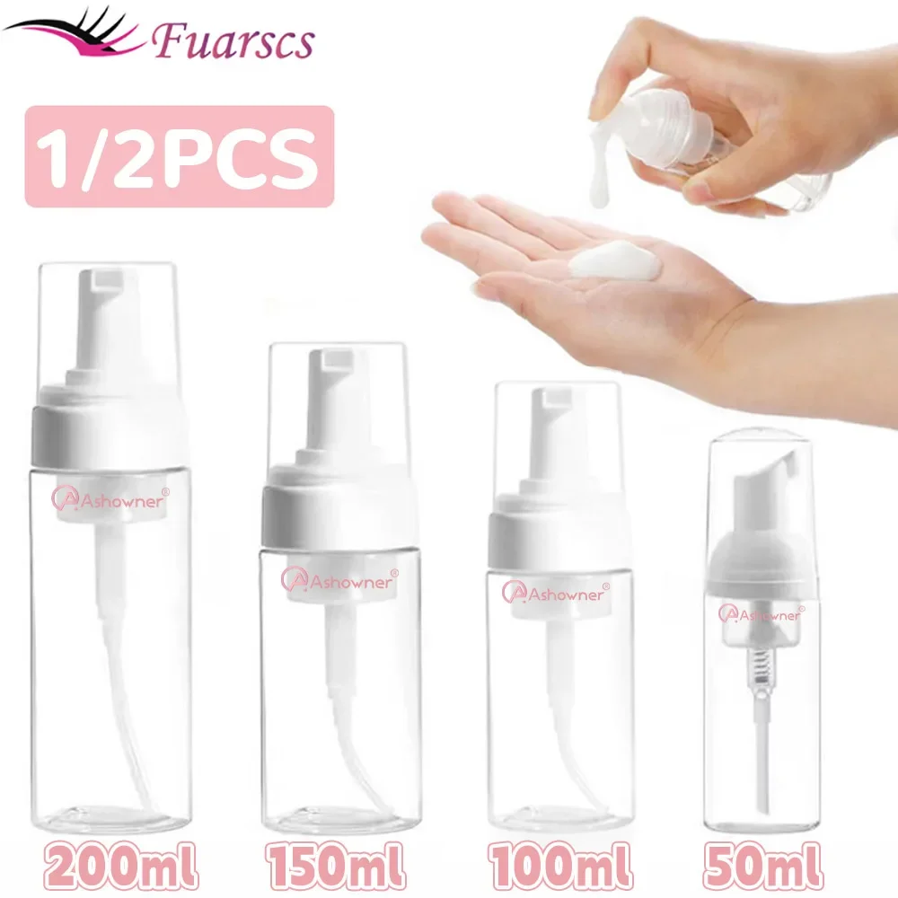 Best of 50ml / 100ml / 150ml / 200ml Foaming Soap Bottle Empty Plastic Mousse Facial Cleanser Pump Bottle Refillable Lotion Shampoo Dispenser Reviews & Tips