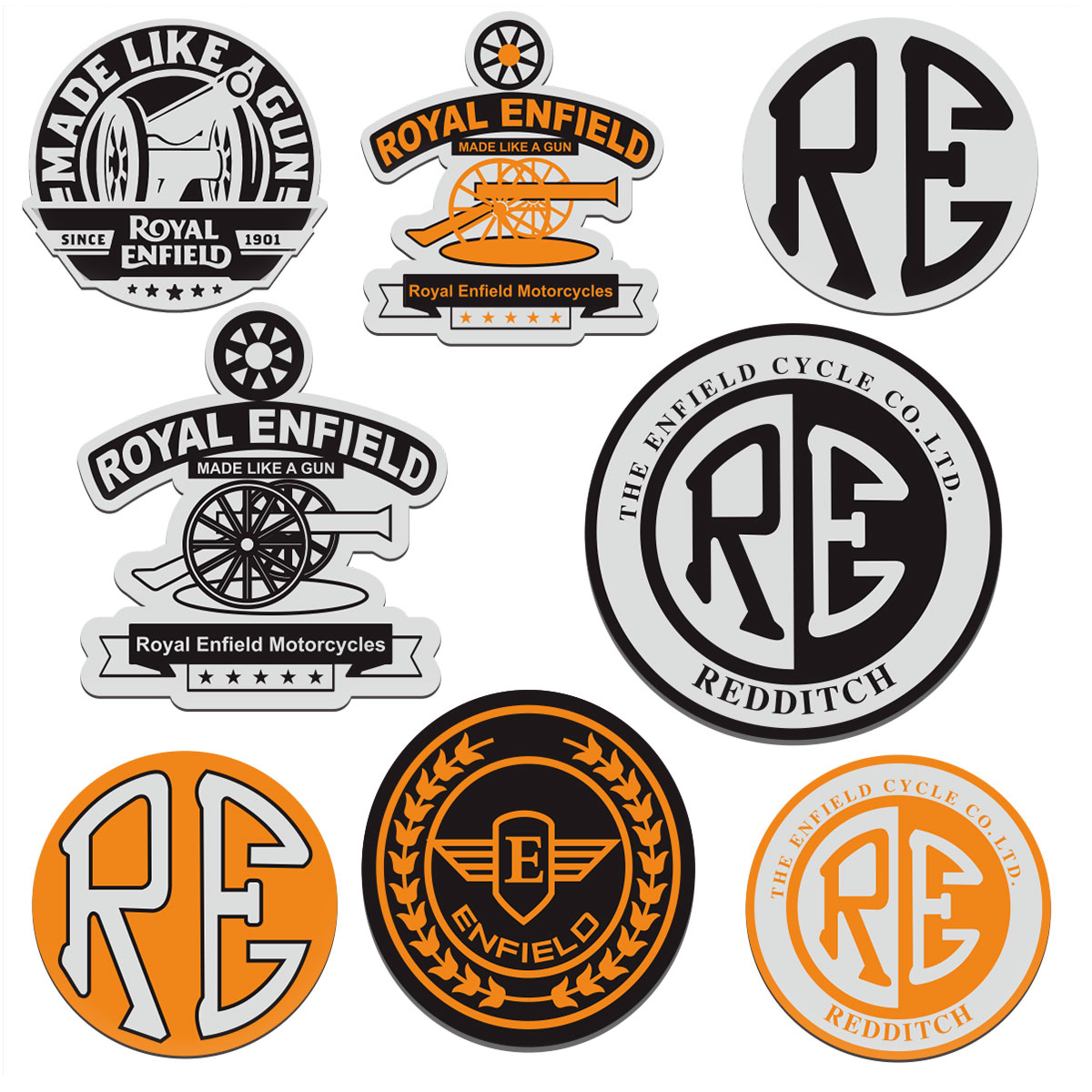 royal enfield classic stickers