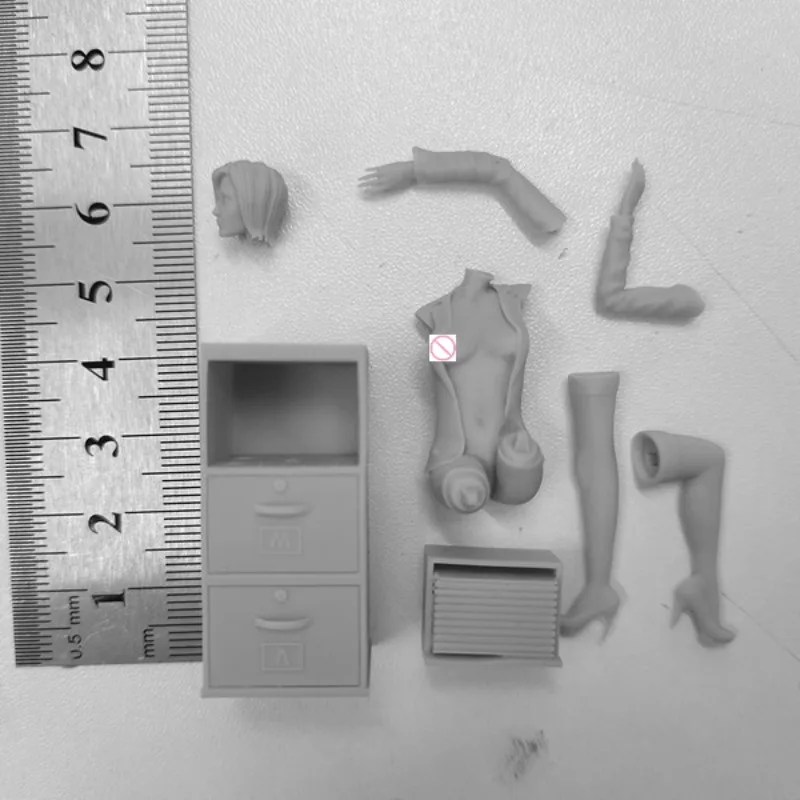 Montado Kit, Miniatura GK Diorama, Desmontado e