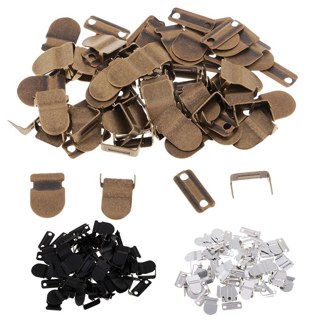 20 Sets Copper Pant Hooks Trousers Skirt Hook & Eye Closure Tailor Clip Fastener Buckle Shorts Waistband Extender